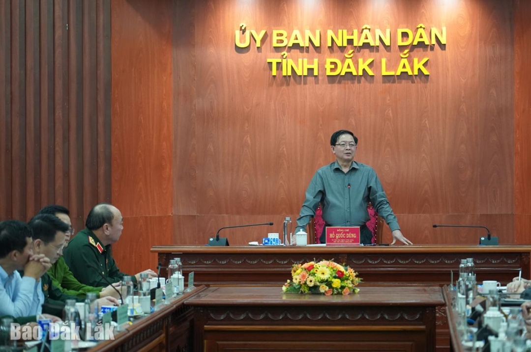 Phó Thủ tướng Chính phủ Hồ Quốc Dũng: Tỉnh Đắk Lắk triển khai hiệu quả Chiến dịch Quang Trung