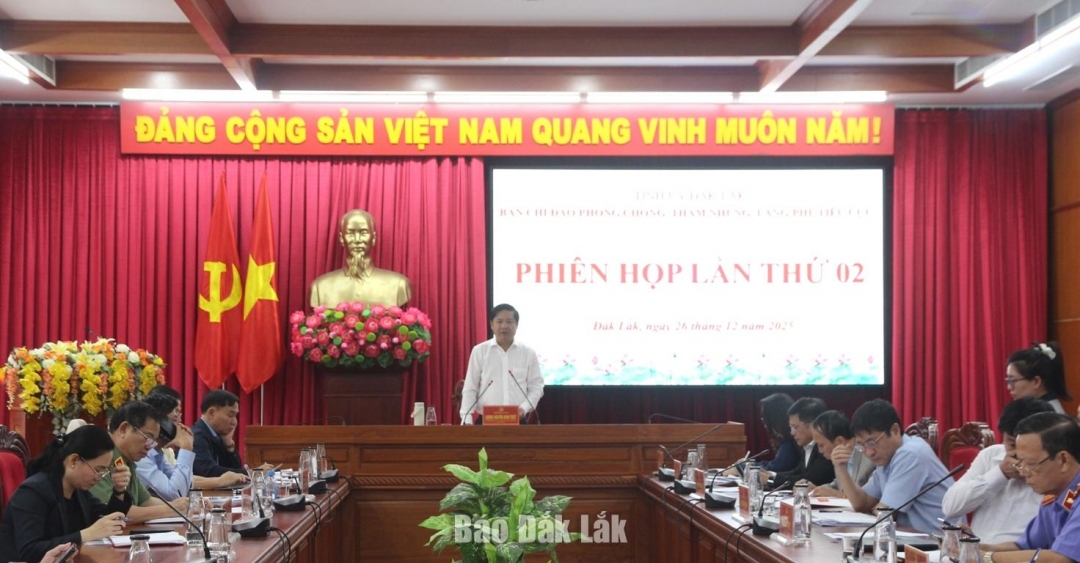 Kiên trì xây dựng văn hóa liêm chính, không tham nhũng, lãng phí, tiêu cực