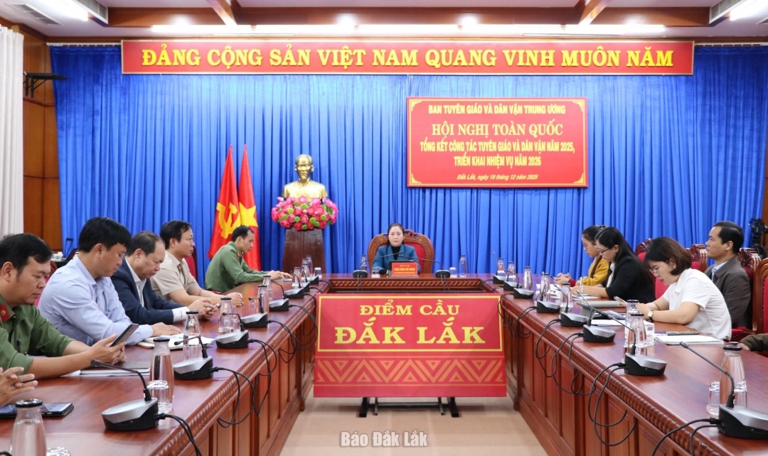 Ngành Tuyên giáo và Dân vận đổi mới mạnh mẽ, tạo “lá chắn tư tưởng” vững chắc