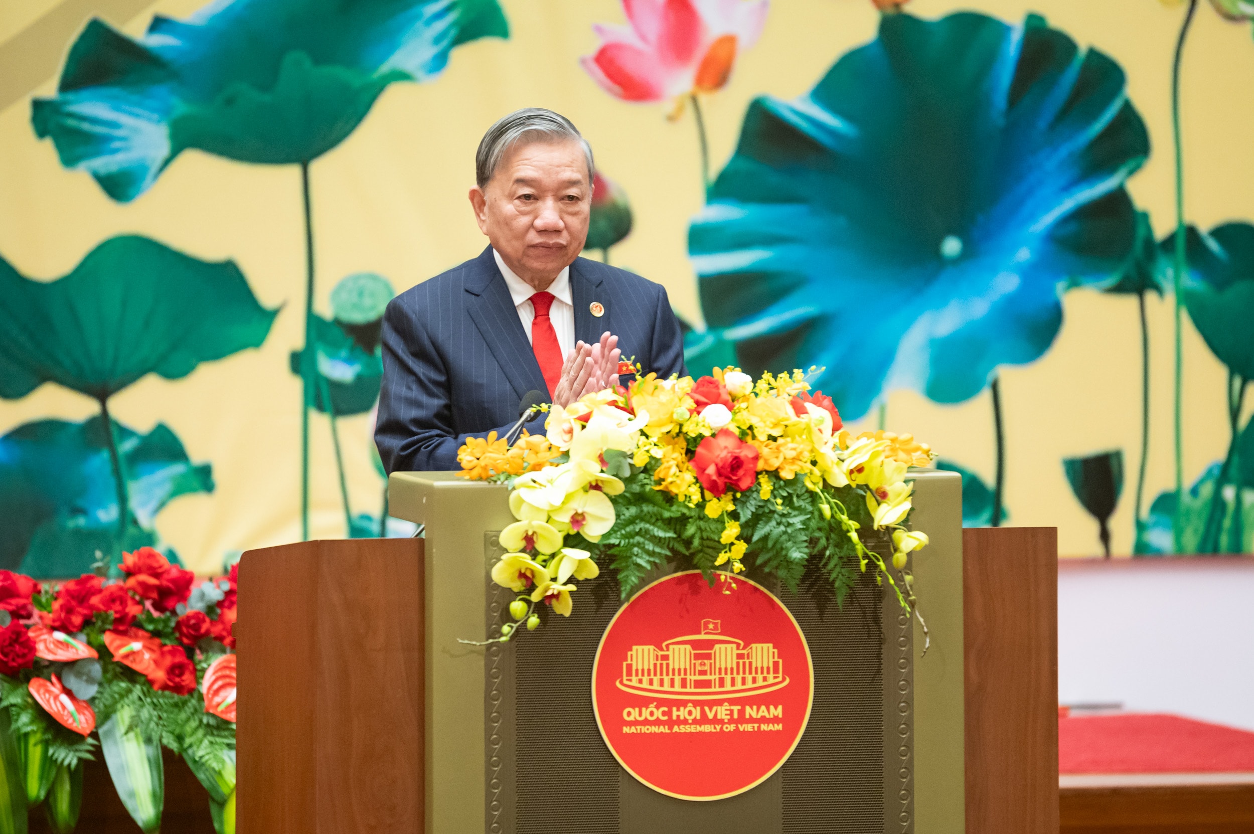 Tổng Bí thư Tô Lâm: Quốc hội Việt Nam không ngừng trưởng thành, lớn mạnh, khẳng định vai trò trung tâm của đời sống chính trị, pháp lý quốc gia