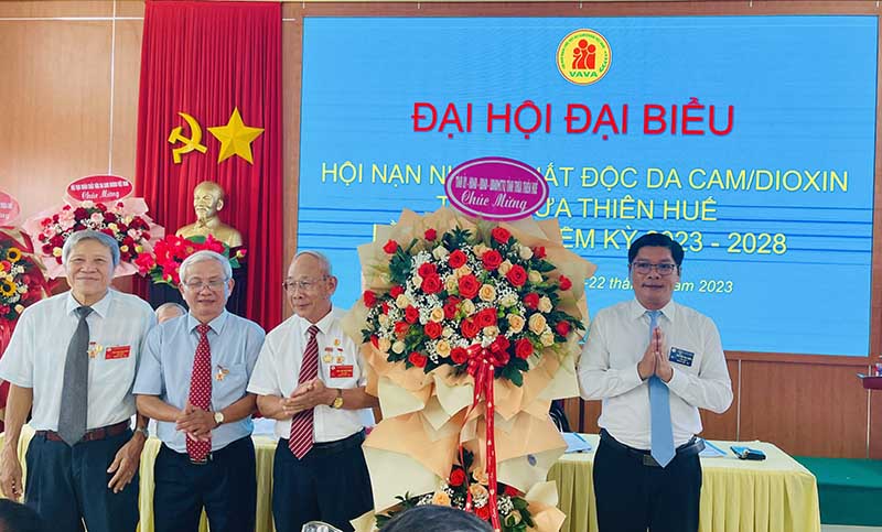  Trưởng Ban Dân vận Tỉnh ủy dự Đại hội đại biểu Hội Nạn nhân chất độc da cam/Dioxin tỉnh Thừa Thiên Huế lần ...